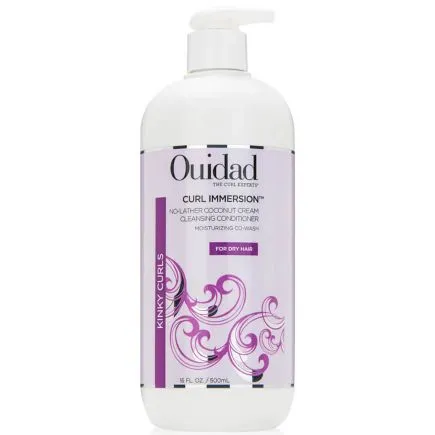 Ouidad Curl Immersion No-Lather Coconut Cream Cleansing Conditioner